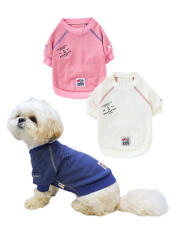 【DOG WEAR】ワッフルラグランクルー