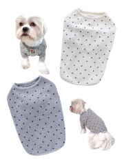 《期間限定アウトレット》【DOG WEAR】ワッフルハート　Tシャツ