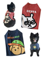 《期間限定アウトレット》【DOG WEAR】デプタとマックス　Tシャツ