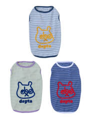 《期間限定アウトレット》【DOG WEAR】ミジンボーダーノースリーブ