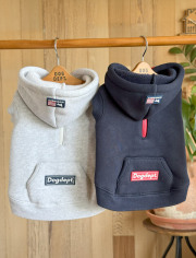 【DOG WEAR】裏ボアボタンパーカー