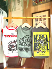 《期間限定アウトレット》【DOG WEAR】ムービーオマージュノースリーブ