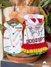 《期間限定アウトレット》【DOG WEAR】グラフィティメッシュペア