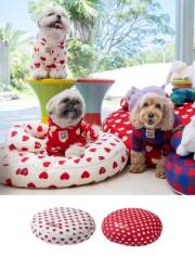 【DOG GOODS】フリースハートドッグベッドカバー