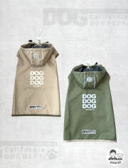 【DOG WEAR】【耐水圧10000mm】撥水レインコート