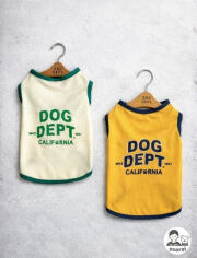 【DOG WEAR】ダメージロゴフロッキーメッシュノースリーブ