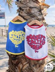 【DOG WEAR】濡らして着るハートモチーフノースリーブ