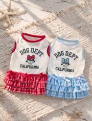 【DOG WEAR】DEPMI フリルワンピ