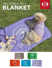 【DOG GOODS】My Dog is No.1 ブランケット