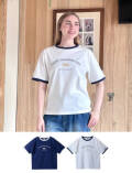 【WOMEN】リンガーTシャツ