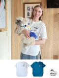 【WOMEN】cheer dog レディースTシャツ
