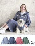 【WOMEN】スウェットジップパーカー