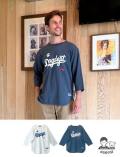 【UNISEX】スポーツロゴ７分袖 