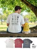 【UNISEX】dog of alltime,forever friends　Tシャツ
