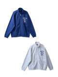 【UNISEX】WANWAN COLLEGE 天竺スタンドジップ