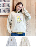 【UNISEX】LAZY MORNING DOGクルーニット
