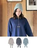 【GOODS】後ろリボンニットキャップ