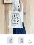 【GOODS】dog of alltime,forever friendsキャンバストート