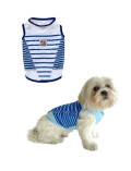 《期間限定アウトレット》【DOG WEAR】クレイジーボーダーポケットメッシュ