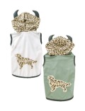 《期間限定アウトレット》【DOG WEAR】レオパードメインドッグメッシュ