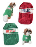 《期間限定アウトレット》【DOG WEAR】HELLOマシュマロニット