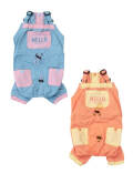《期間限定アウトレット》【DOG WEAR】撥水オーバーオール