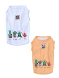 《期間限定アウトレット》【DOG WEAR】濡らして着るサボテンドッグメッシュノースリーブ