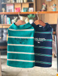 《期間限定アウトレット》【DOG WEAR】ボーダーノースリーブポロ