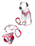 【DOG GOODS】NO!NO!DOG　ソフトハーネス&リード