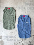 【DOG WEAR】接触冷感プリント背中ボタンノースリーブ