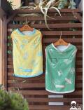 【DOG WEAR】SANTAMONICAロゴ保冷剤ポケット付きノースリーブ