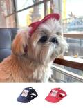 【DOG GOODS】デニムライク　ドッグキャップ