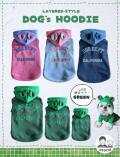 【DOG WEAR】レイヤーパーカー