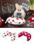 【DOG GOODS】フリースハート顎のせ枕