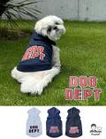 【DOG WEAR】サガラロゴ刺繍スウェットボタンパーカー