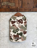 【DOG WEAR】DOG CAMO ハイテンションワッフルノースリーブ