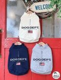【DOG WEAR】フラッグノースリーブスウェット