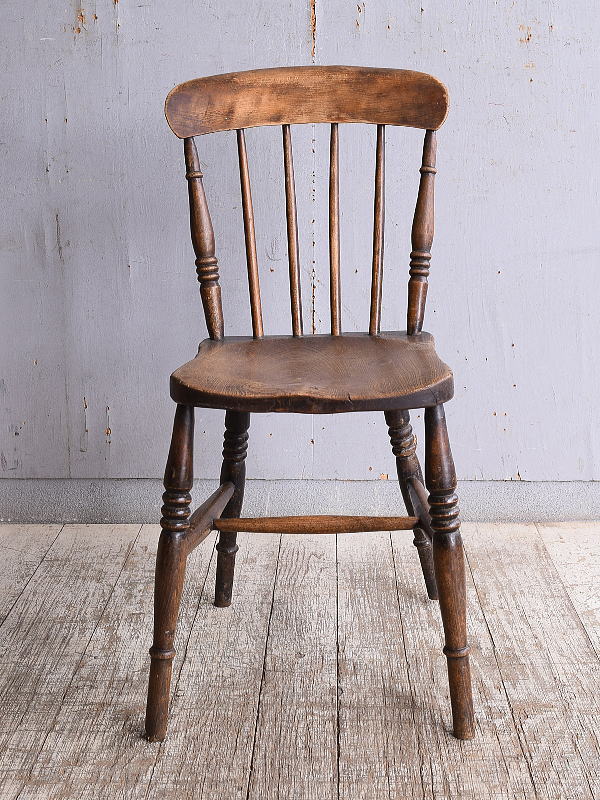 イギリス アンティーク家具 キッチンチェア 椅子 10818