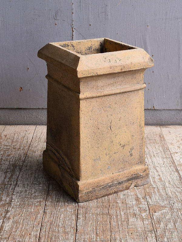 イギリス アンティーク チムニーポット 植木鉢 プランターカバー 11005