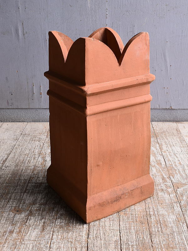 イギリス アンティーク チムニーポット 植木鉢 プランターカバー 11010