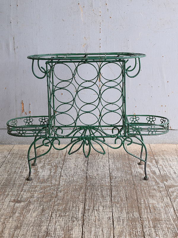 イギリス アンティーク アイアンプランタースタンド ディスプレイ 11236