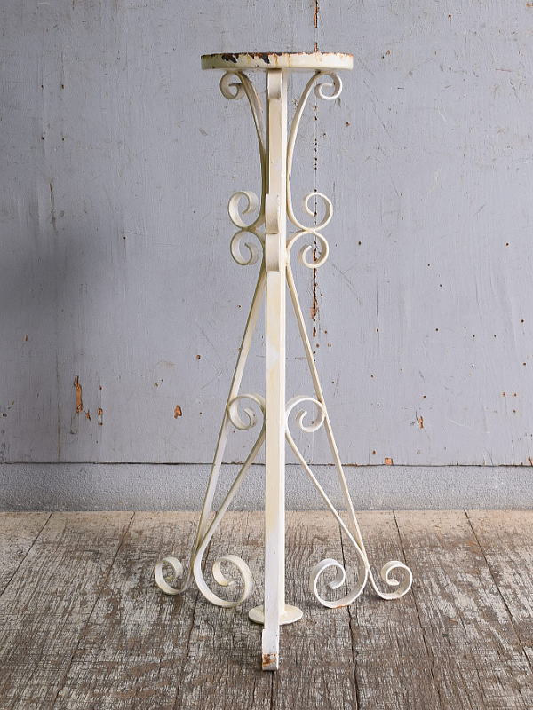 イギリス アンティーク アイアンプランタースタンド ディスプレイ 11237