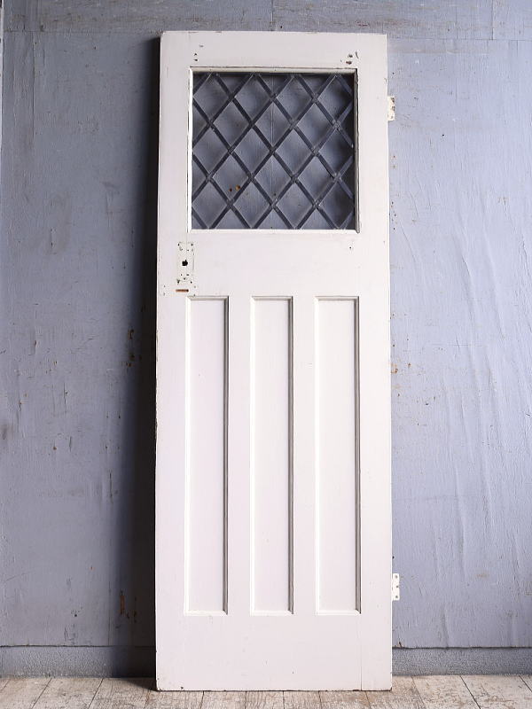 イギリス アンティーク ガラス入りドア 扉 建具 11283