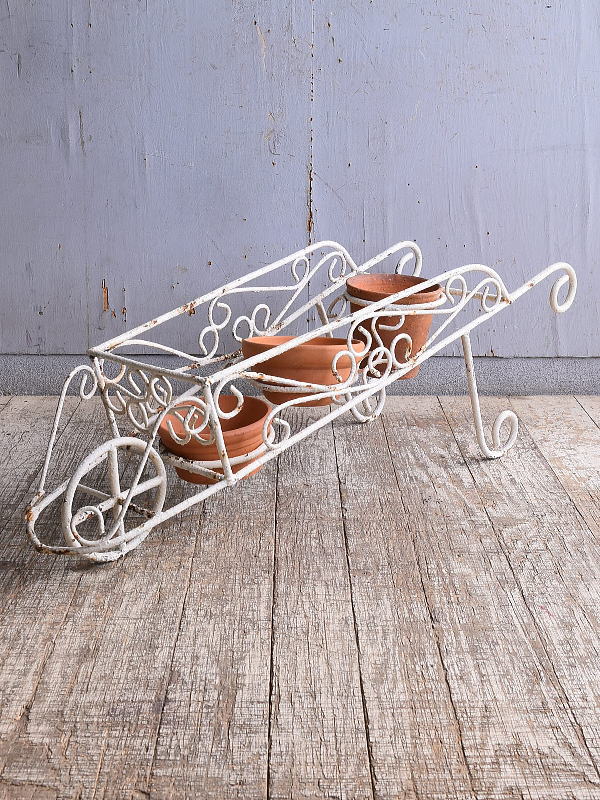 イギリス アンティーク アイアンプランタースタンド ディスプレイ 11341