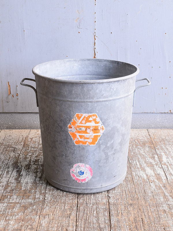 フレンチ アンティーク ブリキ ウォッシングタブ ガーデニング  11555