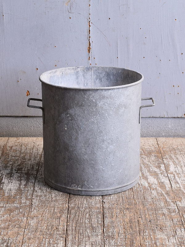 フレンチ アンティーク ブリキ ウォッシングタブ ガーデニング 11559