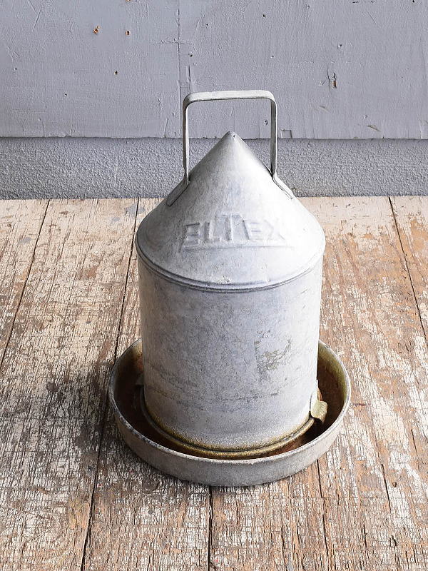 イギリス アンティーク ブリキ製　バードフィーダー 11775