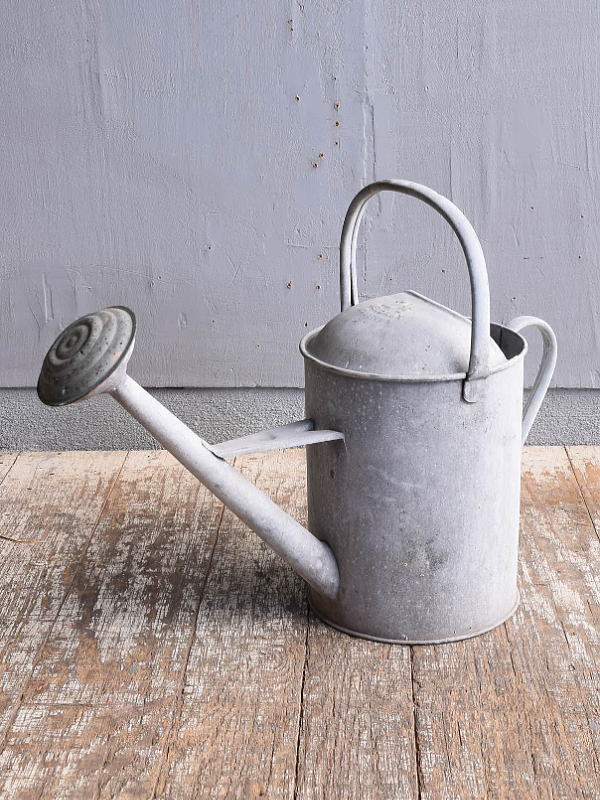 イギリス アンティーク ブリキ製 ジョウロ ガーデニング 11883