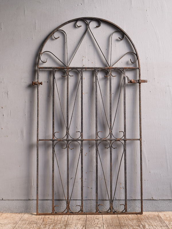 イギリスアンティーク アイアンフェンス ゲート柵 ガーデニング 1200