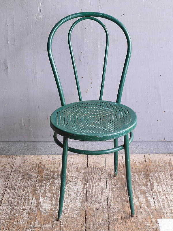 フレンチ アンティーク アイアンガーデンチェア ガーデニング 12077